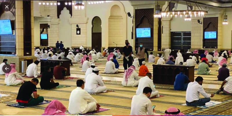665 مسجدا إضافيا مؤقتا بالرياض