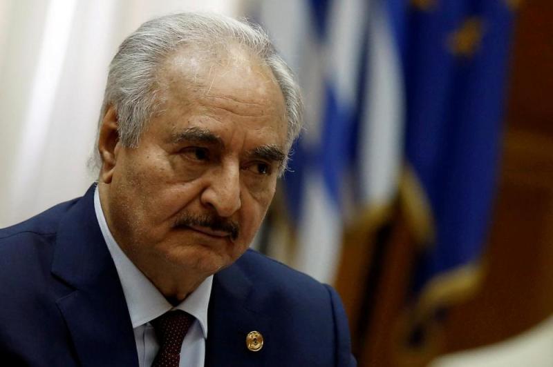 حفتر: تركيا تنقل الأسلحة والمرتزقة إلى ليبيا