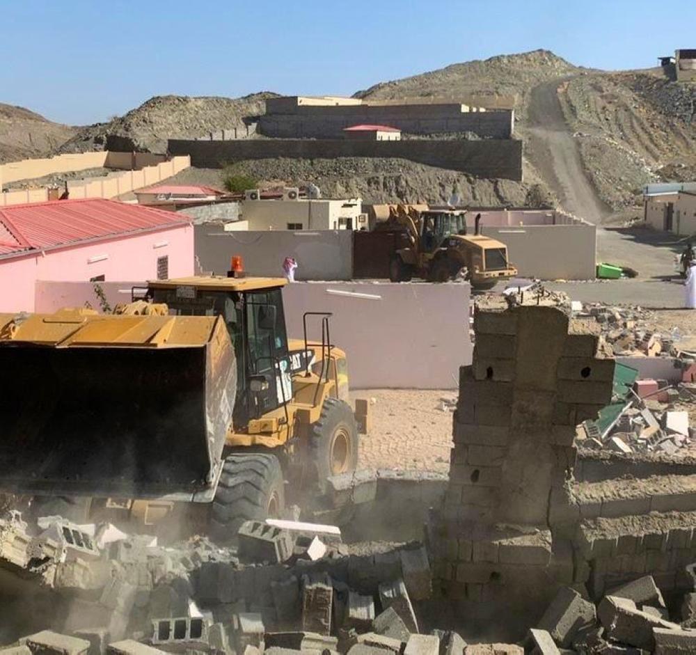 إزالة 34 ألف متر «تعديات» بمكة المكرمة