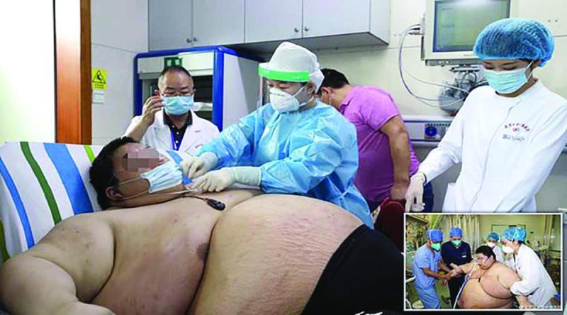120 كيلو وزن زائد في العزل الصحي