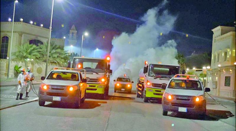 ضبط 190 مخالفة.. وتطهير 1080 موقعا