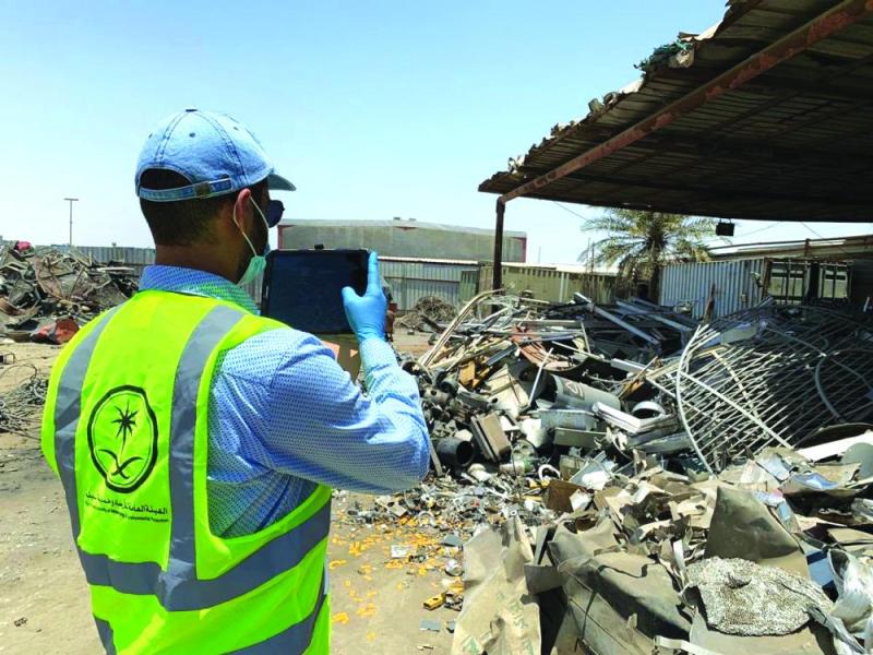 تفتيش بيئي على منشآت الشرقية