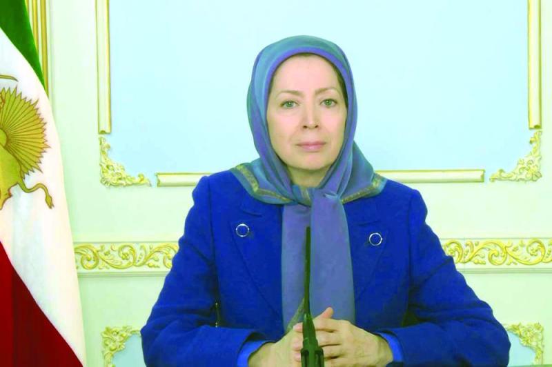 رجوي تدعو للإطاحة بنظام الملالي ومحاكمة قادته