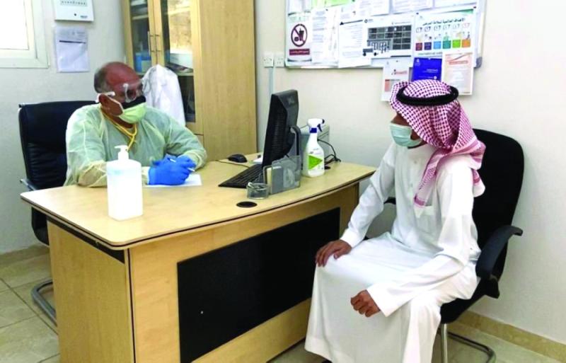 850 مراجعا لـ«تطمن» بالجوف