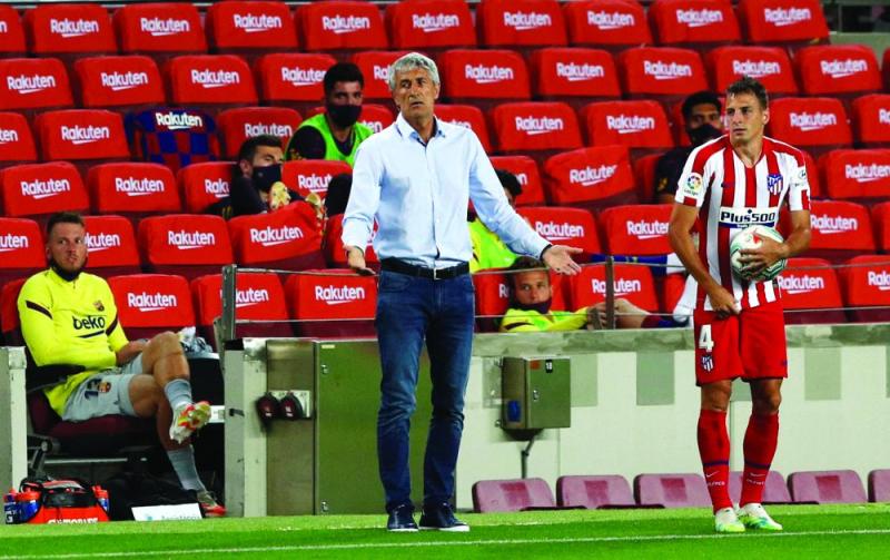 سيتين: وضع برشلونة أصبح صعبا