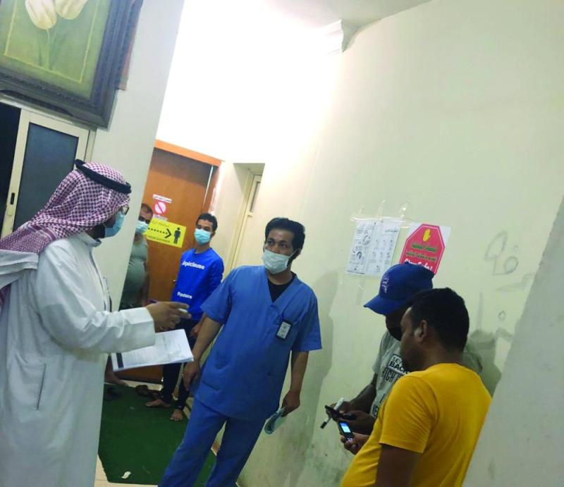 تفتيش دوري لمساكن العمالة بالدمام
