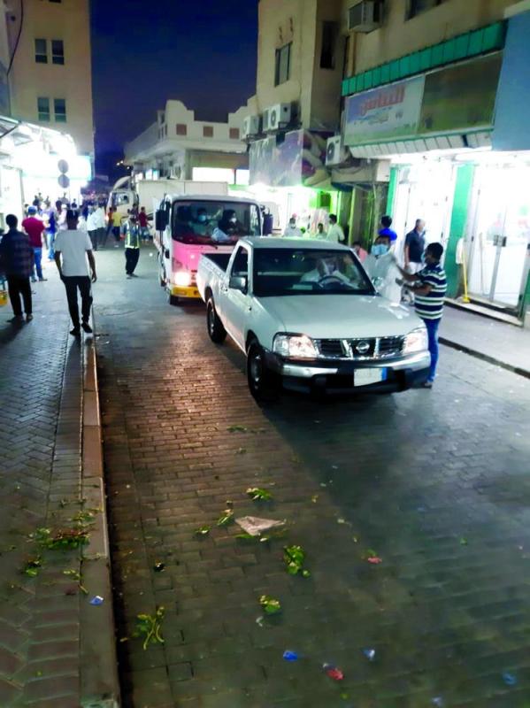 جولات مكثفة للحد من البيع الجائل بالدمام