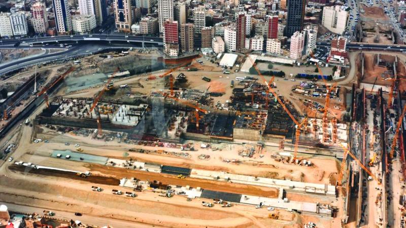 إنجاز %97 من محطة مترو مكة