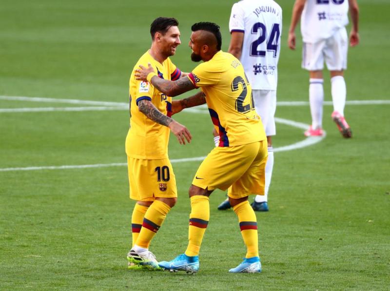 فوز صعب لبرشلونة على بلد الوليد