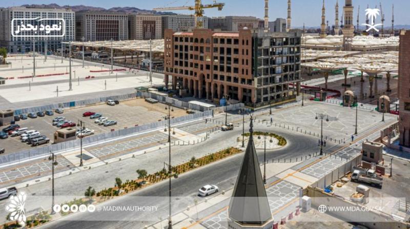 إنجاز مشروع تطوير طريق السلام بالمدينة