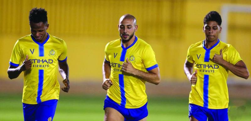 أمرابط يقود النصر في ودية الشعلة