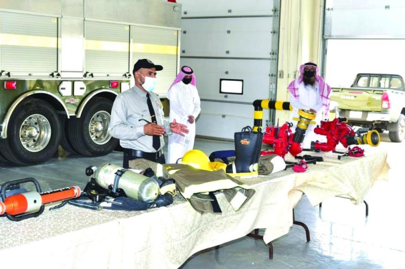 محطة إطفاء جديدة للحالات الطارئة بالجبيل الصناعية