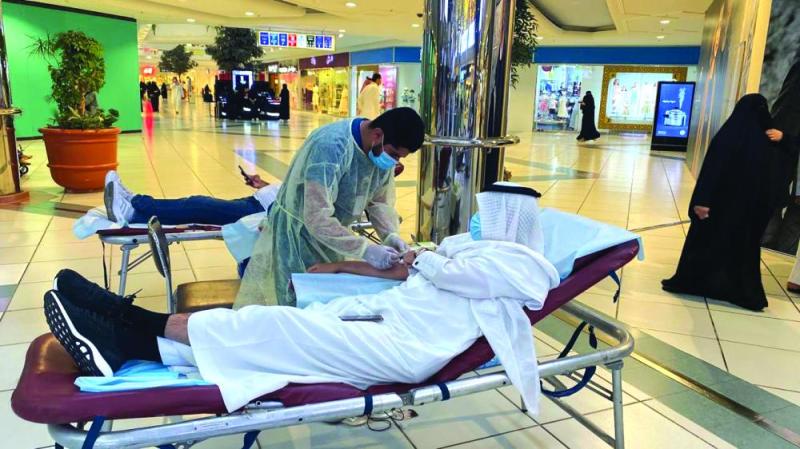 «دمي لوطني» تعزز ثقافة التبرع بالدم