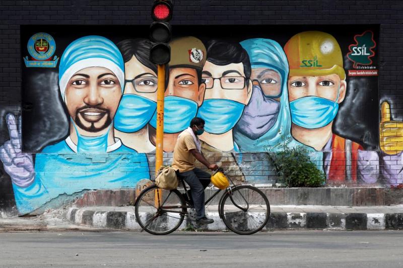 34 ألف إصابة جديدة بفيروس كورونا في الهند