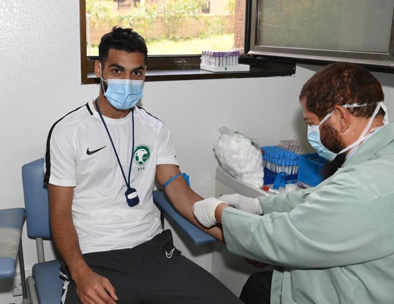 لاعبو منتخب الشباب يخضعون لفحوصات طبية