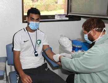 لاعبو منتخب الشباب يخضعون لفحوصات طبية