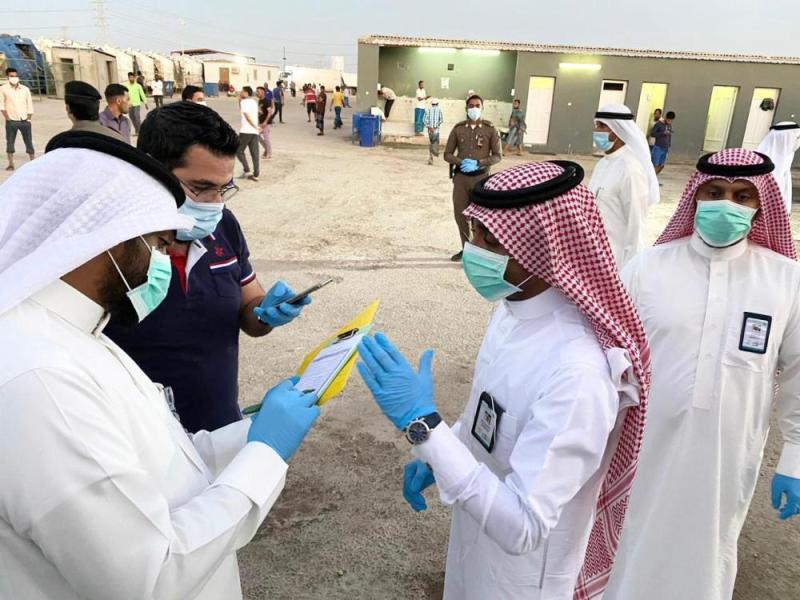 450 جولة تفتيشية على مساكن العمالة بالقطيف