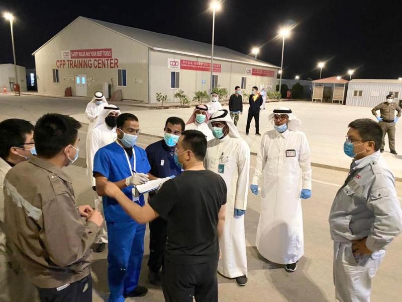 450 جولة تفتيشية على مساكن العمالة بالقطيف