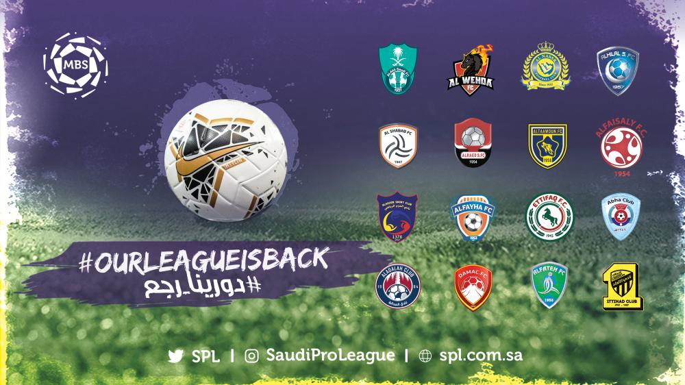 رابطة المحترفين تطلق حملة 'دورينا رجع' احتفالاً بعودة الدوري السعودي