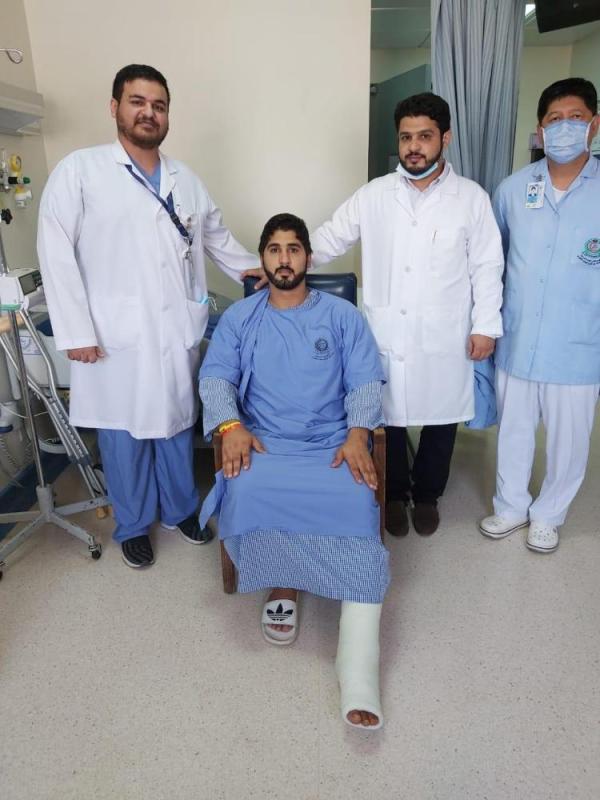 جراحه عاجلة لنجم الأخضر