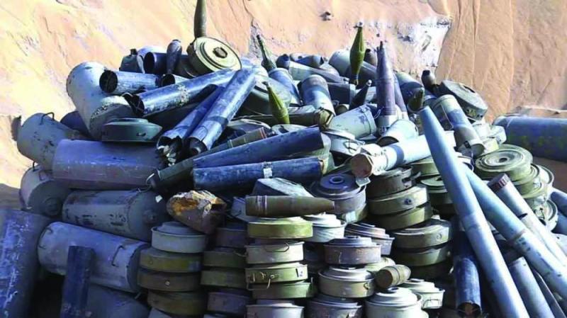 انتزاع 1327 لغما حوثيا من الأراضي اليمنية