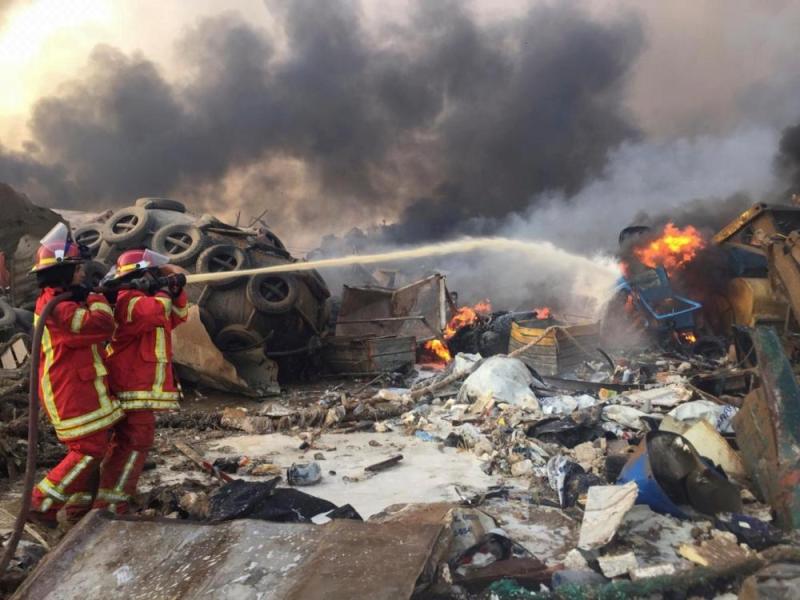 الصليب الأحمر بلبنان: عدد الاصابات لا يحصى 