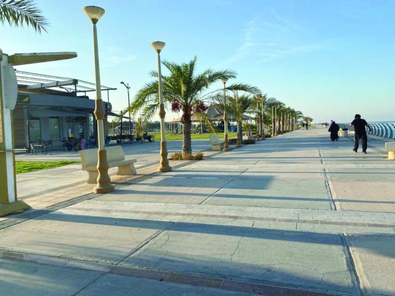 «كورنيش الخبر».. نقلة نوعية لراحة الزوار والمتنزهين