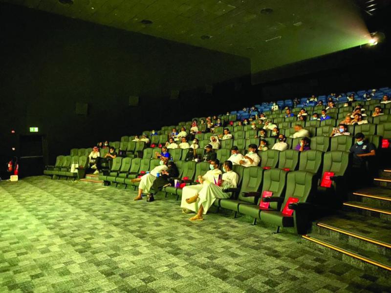 الجماهير تابعت ديربي الرياض عبر دور السينما