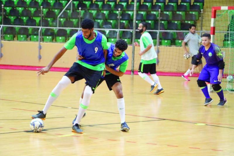 منتخب الصالات يواصل معسكر الدمام لكأس آسيا