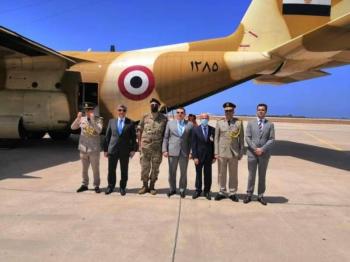 مصر ترسل طائرة مساعدات إلى لبنان جراء انفجار بيروت 