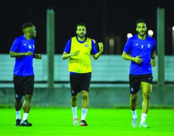 العدالة يختتم تحضيراته للحزم في الرس