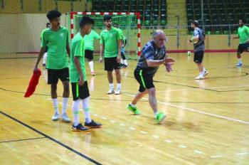 العلوني والشمري يعودان لمنتخب الصالات