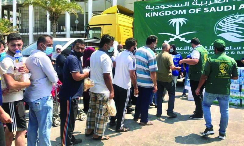 مواد غذائية لـ 966 عائلة محتاجة في بيروت