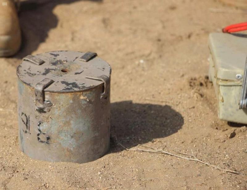 'مسام' ينتزع 1,157 لغمًا في اليمن خلال أسبوع 