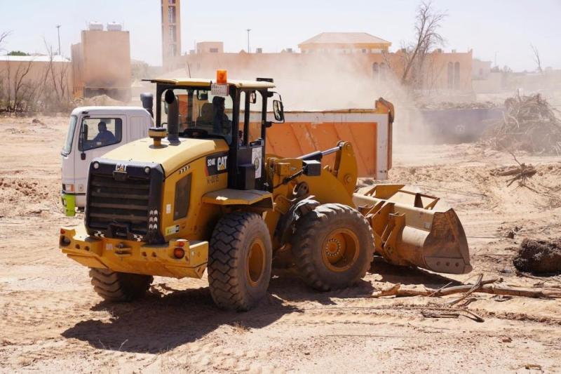 إزالة تعديات على 10 آلاف متر بالطائف