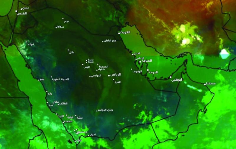 حرارة الشرقية تنخفض تدريجيا حتى حلول الخريف