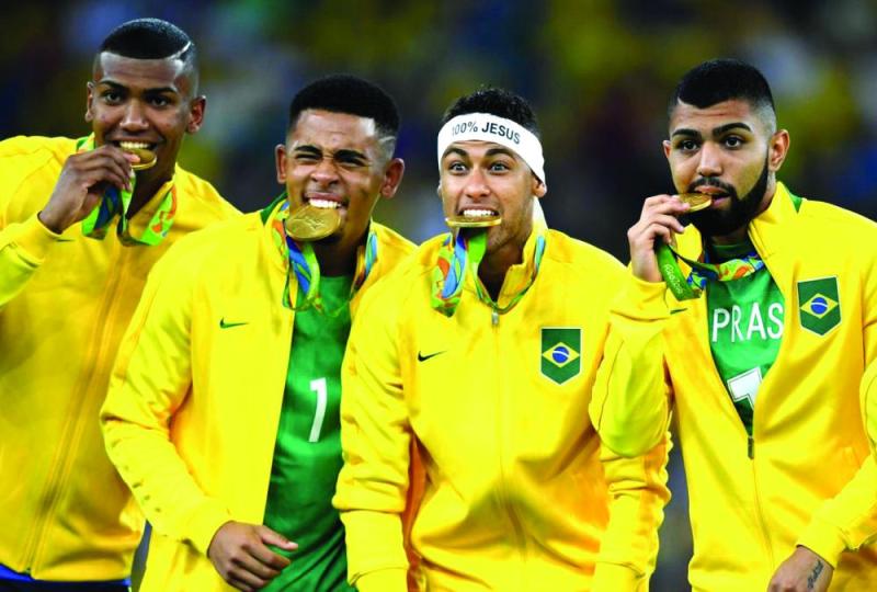 (البرازيل تحصد أول ذهبية أولمبية)