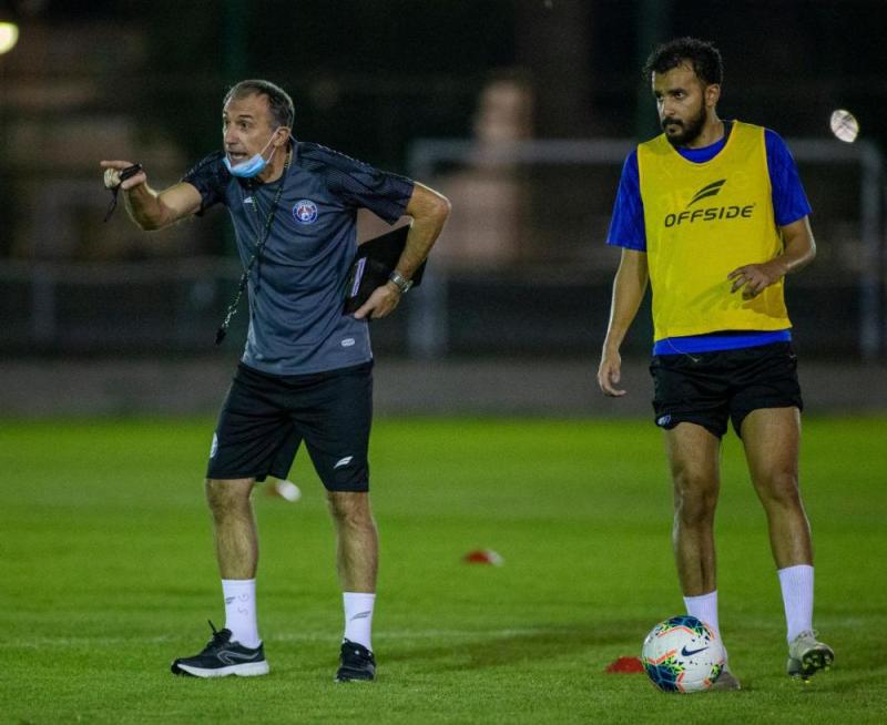 عدالة يواصل تحضيراته لمواجهة النصر