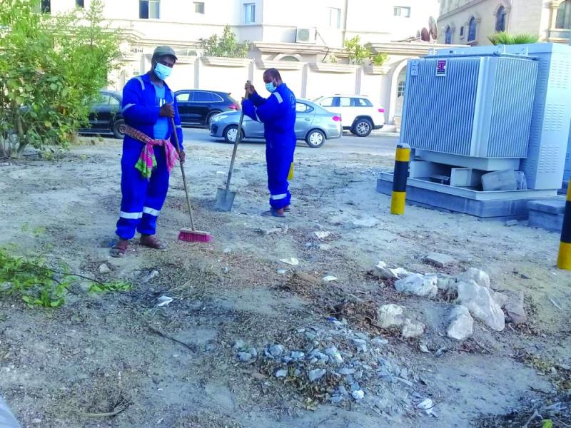 رفع 4 آلاف طن نفايات بسيهات