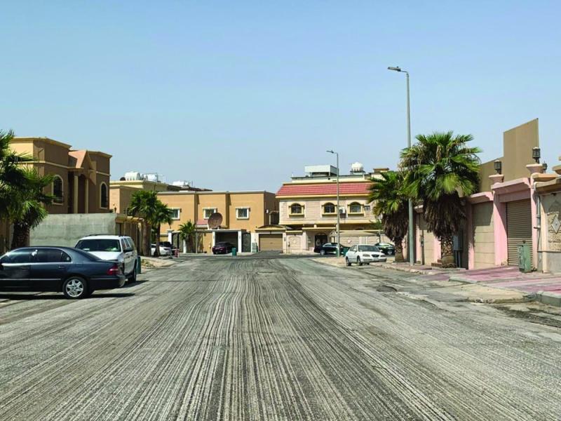 تأهيل وإعادة سفلتة شوارع «خزامى الخبر»