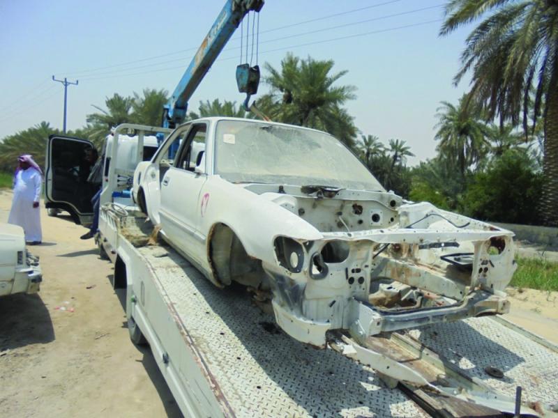ترسية عقد إزالة «المركبات التالفة» بالأحساء