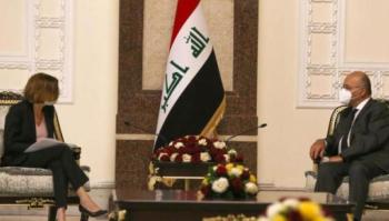 الرئيس العراقي: الإنتهاكات التركية تشكل خرقاً للقوانين والمواثيق الدولية