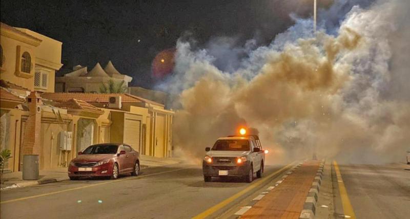 تعقيم 827 موقعاً في مدينة الدمام