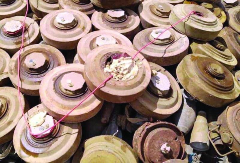 «مسام» ينتزع 1273 لغما حوثيا في أسبوع