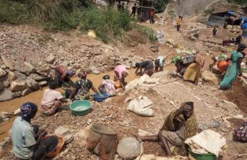 50 قتيلا إثر انهيار منجم ذهب في الكونغو