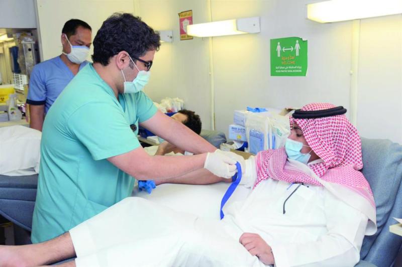 «النقل» تطلق حملة التبرع بالدم لرفع الوعي المجتمعي