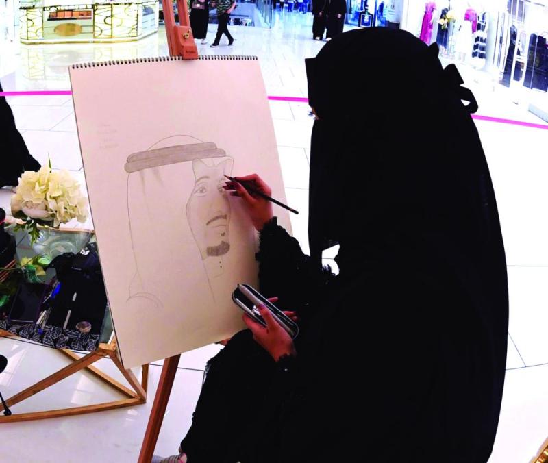 إبداعات فنية في حب الوطن