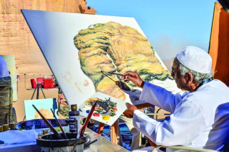 الفن التشكيلي يودع سعد العبيد​
