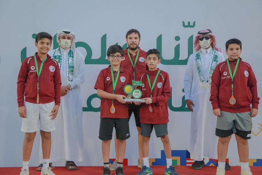 الوحدة يتوّج بكأس اتحاد التنس للبراعم