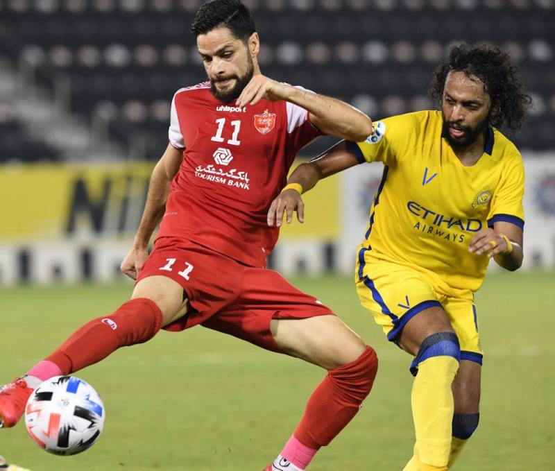 النصر يخسر من بيرسبوليس بالترجيح